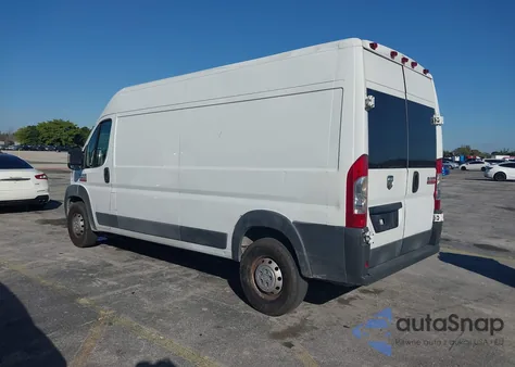 2017 Ram Promaster 2500 High Roof 159 Wb z USA, uszkodzony, nr VIN 3C6TRVDG7HE524344